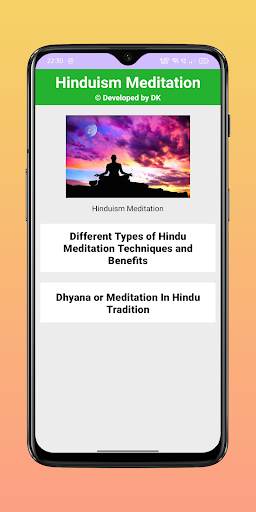 Hinduism meditation