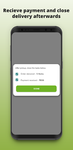 Delivery Screen 3