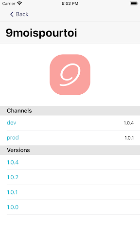 App preview