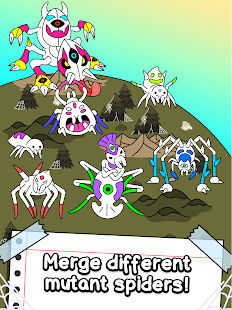 Spider Evolution: Merge & Create Mutant Bugs: Idle screenshots 11