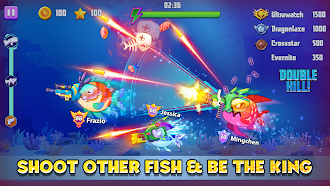 Game screenshot Fish & Gun: Hungry Fish Game mod apk