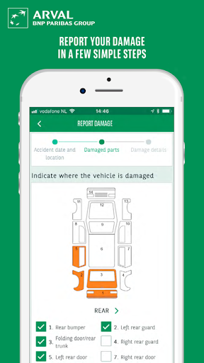 My Arval Mobile Screen 3