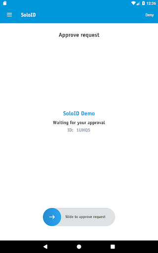SoloID Screen 3