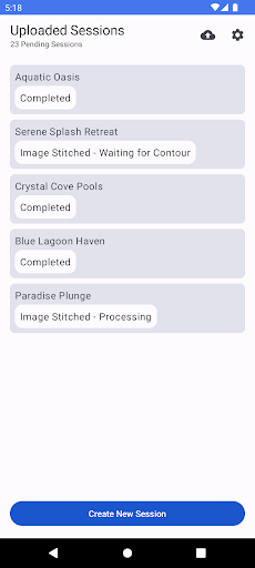 Android application CPTNS screenshort