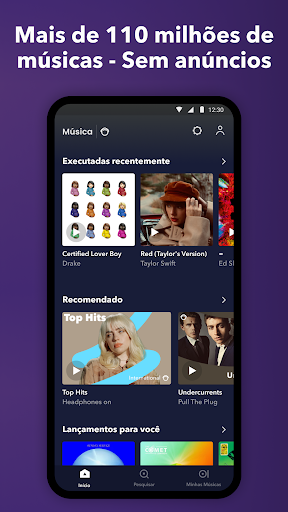 Música by Napster Screen 2