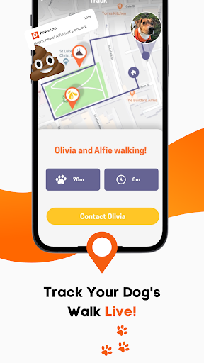 PawsApp - Carer App Screen 3