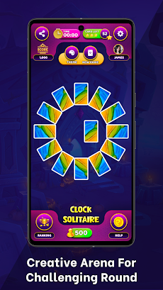 Clock Solitaire - Card Gameのおすすめ画像3