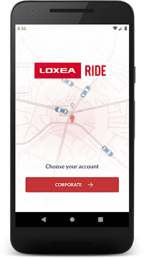 Android application Loxea Ride Cameroon screenshort
