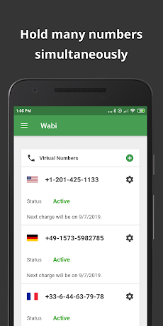 Wabi - Virtual Phone Numberのおすすめ画像4