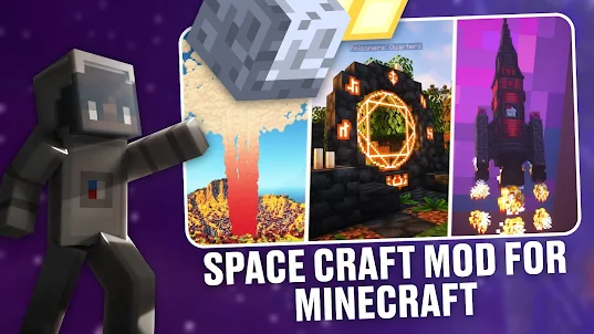 Space Craft Mod for Minecraft