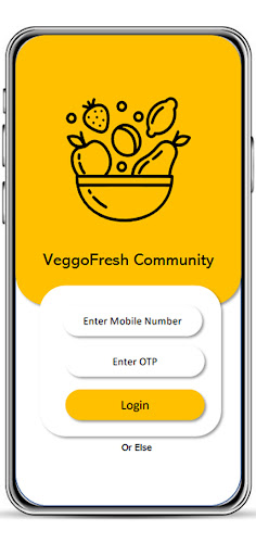 Android application VeggoFresh Community screenshort
