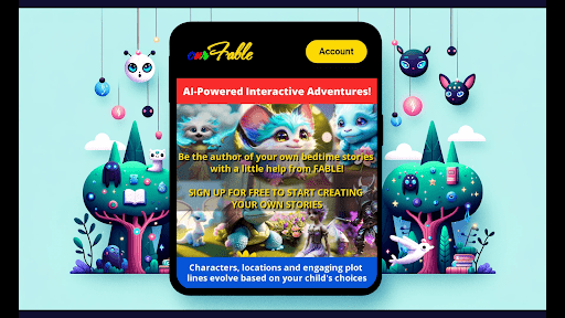Android application OurFable screenshort