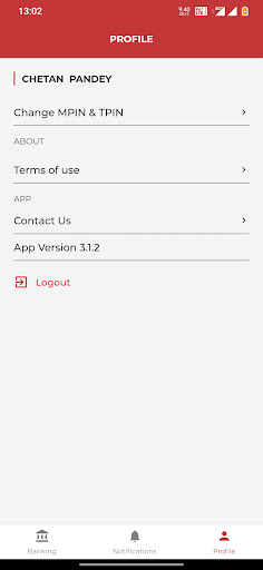 Agrasen Mobile Banking Screen 3