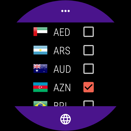 Currency Converter Screen 3