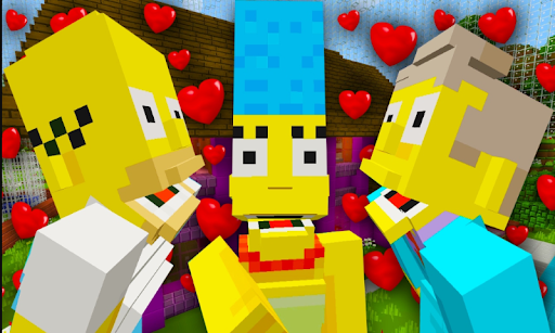 Bart Mod for MCPE - Map Simpsons For Minecraft