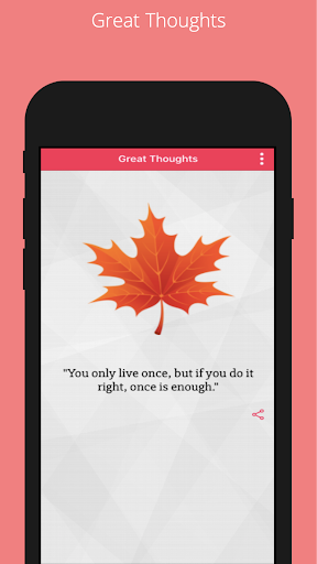 Great Thoughts Screenshot 2 - AppWisp.com