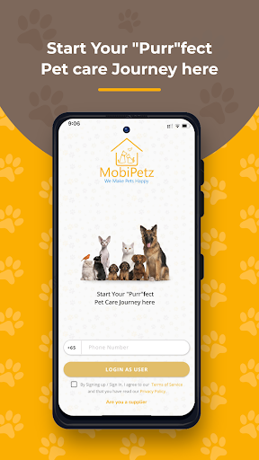 Android application MobiPetz screenshort