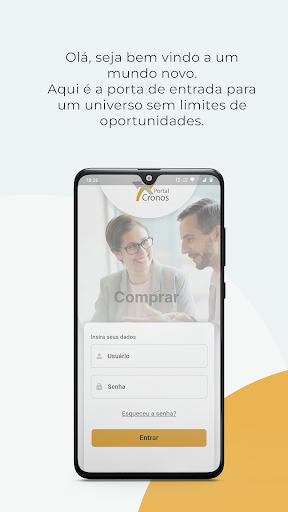 Android application Portal Cronos Comprador screenshort
