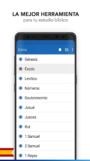 Android application Biblia para estudio screenshort
