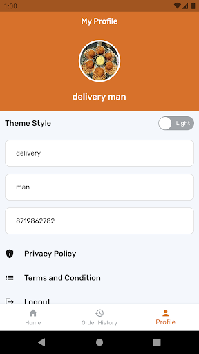 NIHIMart Delivery Screen 3