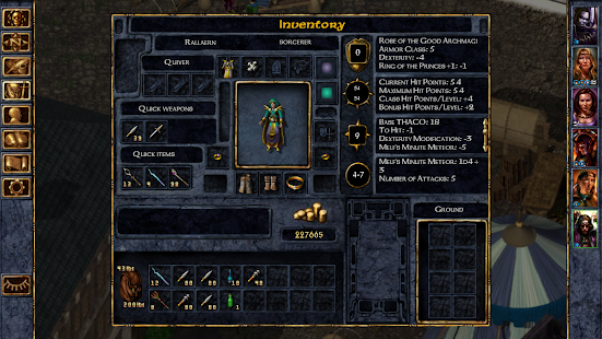 Screenshot ng Baldur's Gate Enhanced Edition