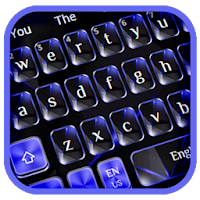 Purple Black Business Keyboard