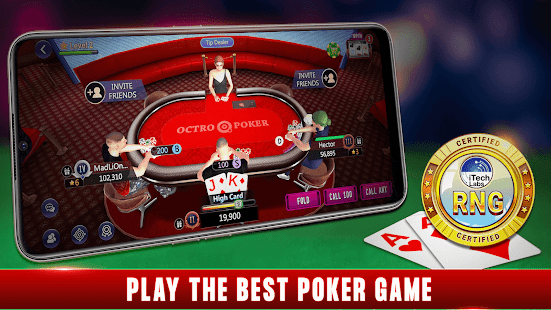 Octro Poker: Texas Holdem Game 4.2.5 screenshots 1
