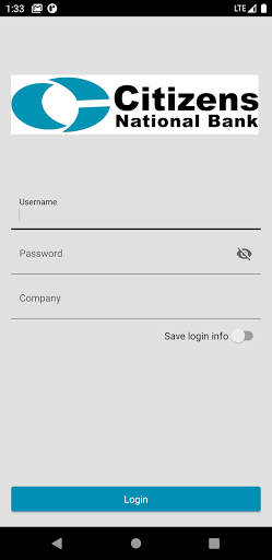 Android application CNB Business Mobile screenshort