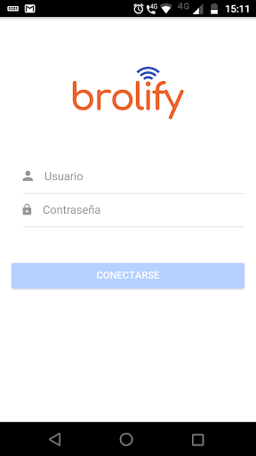 Android application brolify chat screenshort