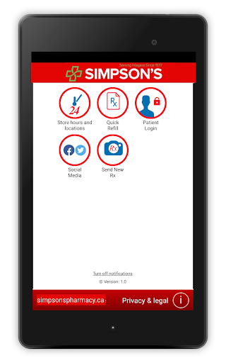 Simpsons Pharmacy Screen 2