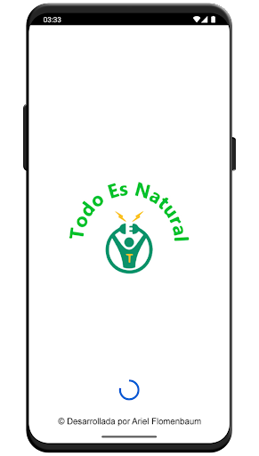 Android application Todo Es Natural screenshort