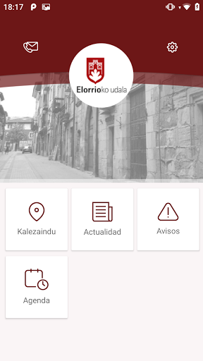 Android application Elorrio Zabaltzen screenshort