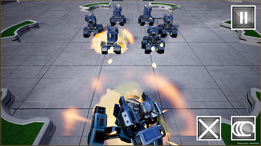 Android application Robot Wars: Real Time Strategy screenshort