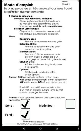 Mots Fléchés Mars 2017