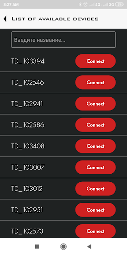 Escort sensors config app Screenshot 3 - AppWisp.com