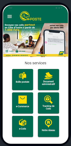 Maposte Screen 2