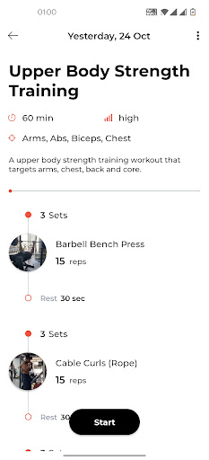 IV Fitness Screen 3