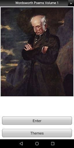 Android application William Wordsworth Poems vol 1 screenshort