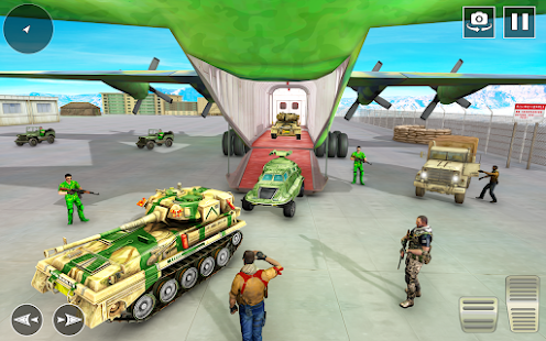 Army Vehicle Transporter Truck Simulator:Army Game 1.11 Screenshots 4