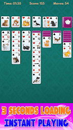 Solitaire Cat offline games