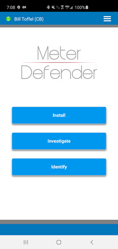 Android application Meter Defender One screenshort
