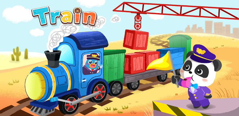 Baby Panda's Train