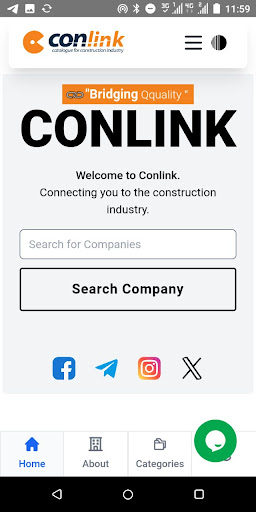 Android application Conlink screenshort