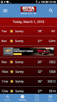 screenshot of KOTA Mobile Weather