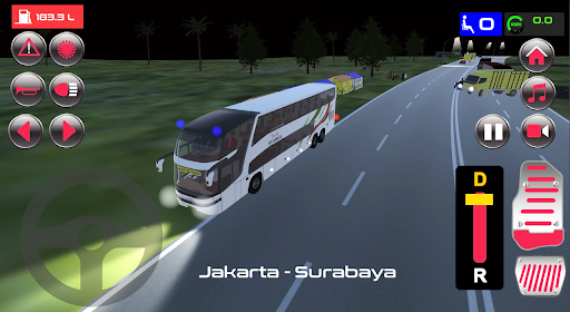 Bus Simulator Lintas Jawa SHD Screen 3