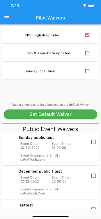 Waiver - 0.0.1 - (Android)