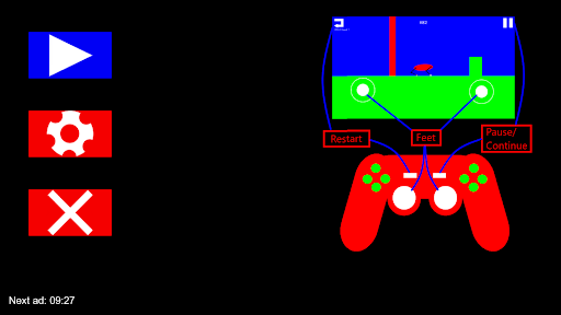 Run Red Wall Screen 3