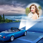 Cover Image of Download Car Headlight Photo Frames  APK