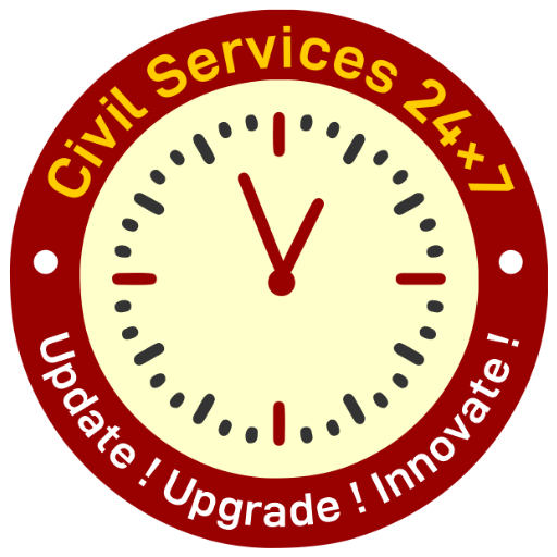 Civil Services 24x7 logo
