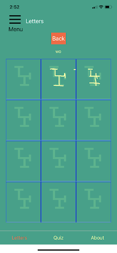 Learn Vai Alphabet Screen 3